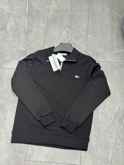 Кофта Lacoste на замку 1/3 | зіп худі лакоста Old money