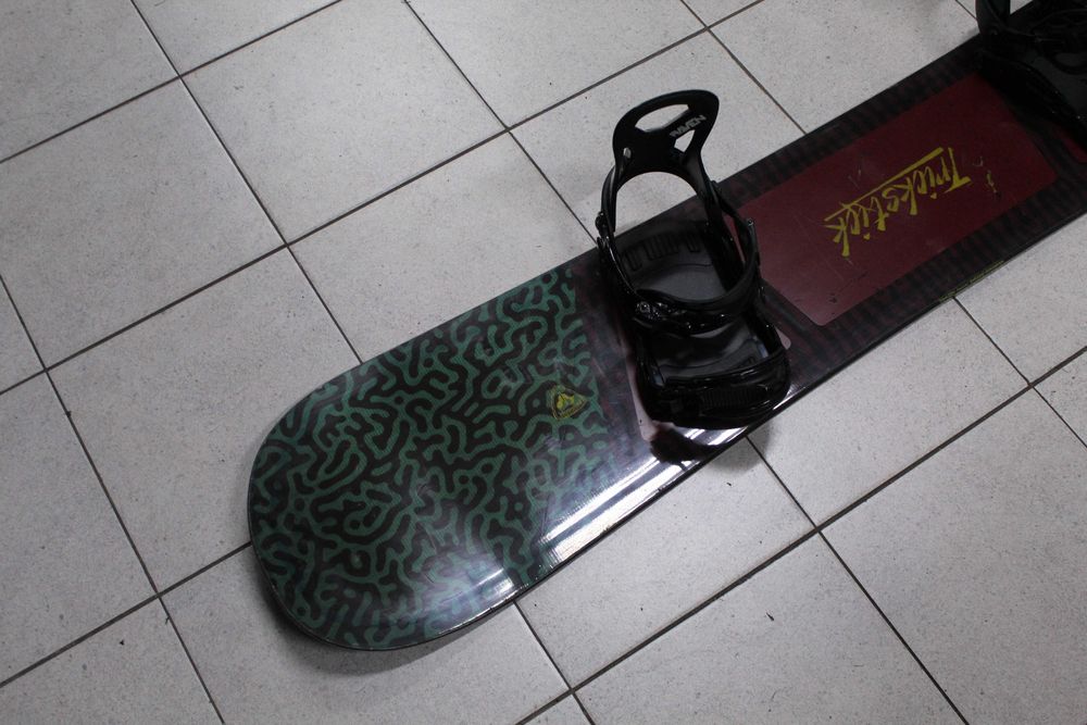 Deska Snowboard ROSSIGNOL TRICK STICK 166 WD cm + Wiązania NOWE (2)