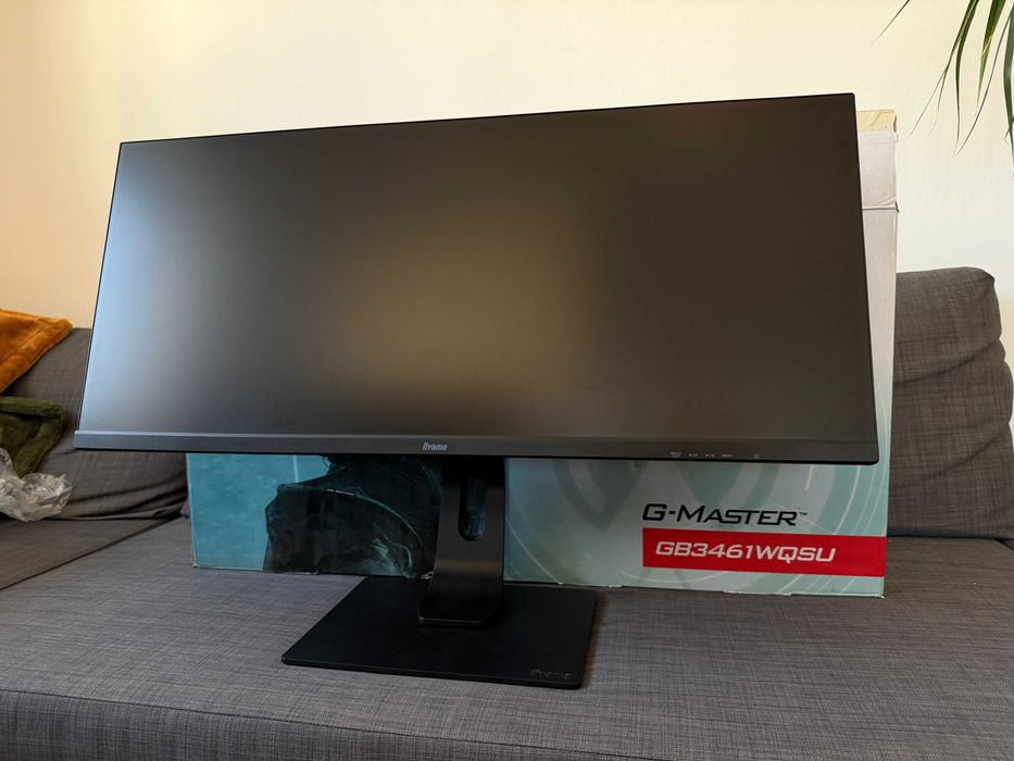 34-inch Ultra Wide Gaming Monitor Iiyama G-Master GB3461WQSU-B1 "Red Eagle"
