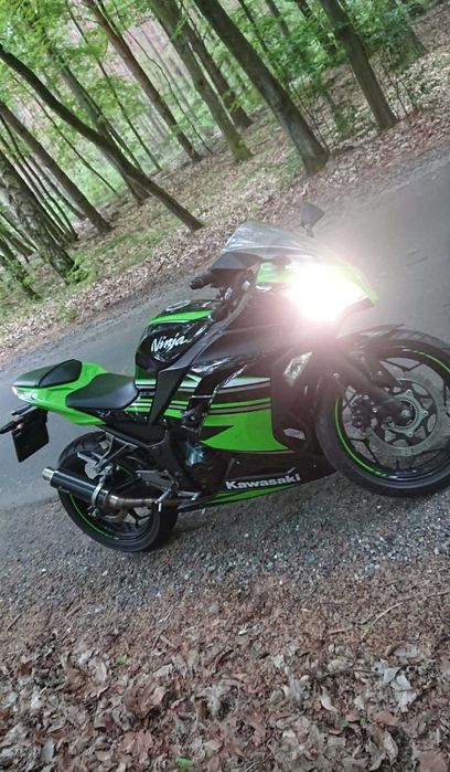 KAWASAKI NINJA 300ABS (2016) - KRT Edition Przebieg 20tys. km wydech LeoVince