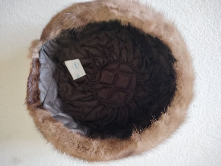 Шапка норкова жіноча.