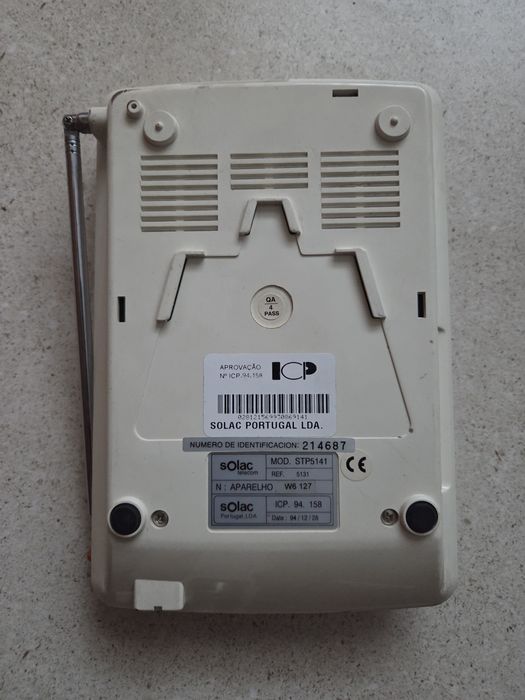 Telefone sem fio vintage Solac