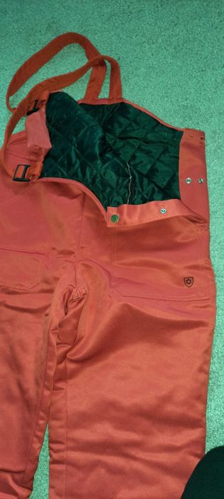 Spodnie ogrodniczki ocieplane rozm.M