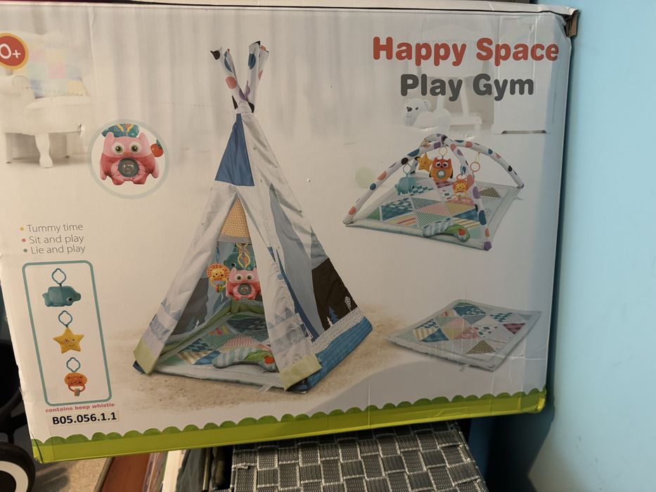 Mata edukacyjna namiot 2w1