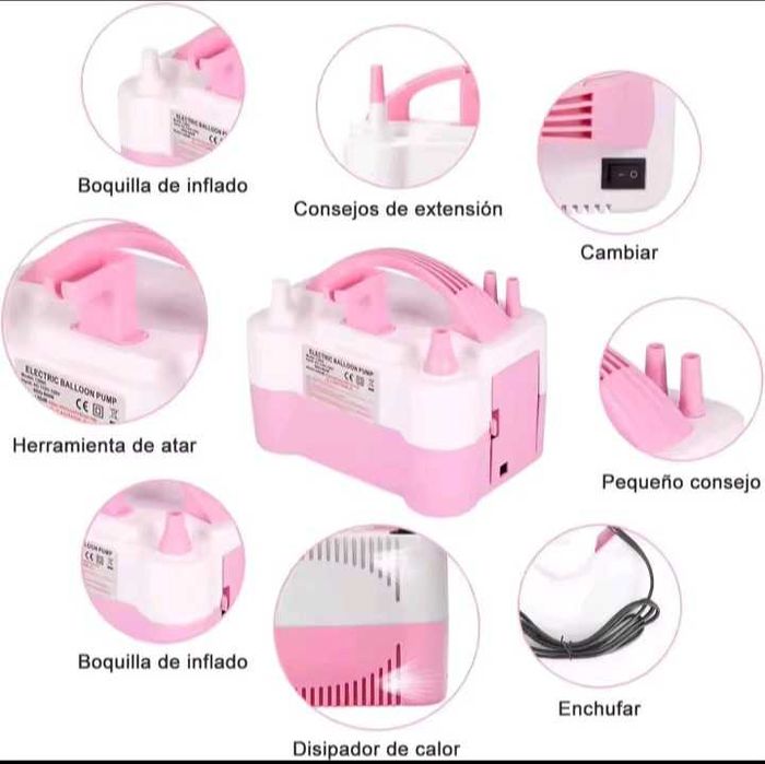 Bomba elétrica para encher balões