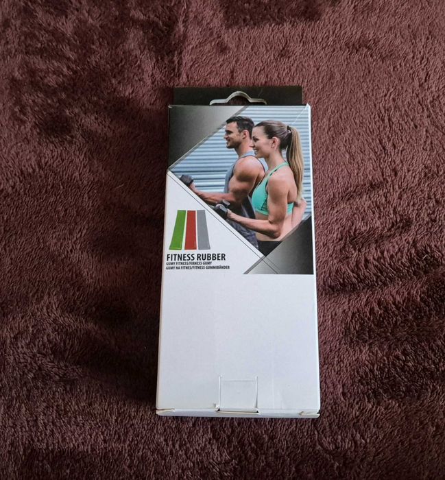 Spokey Zestaw Gum Do Ćwiczeń Fitness Rubber Oporowe 3 Szt 50x5 Cm