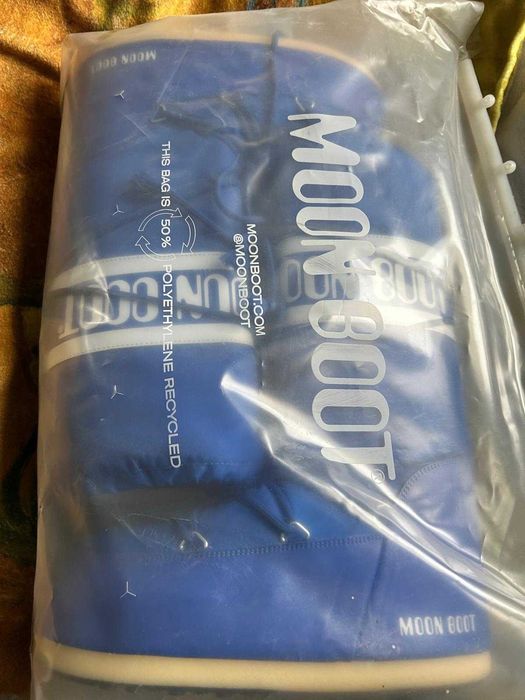 Moon Boot Nylon - Electric Blue 42