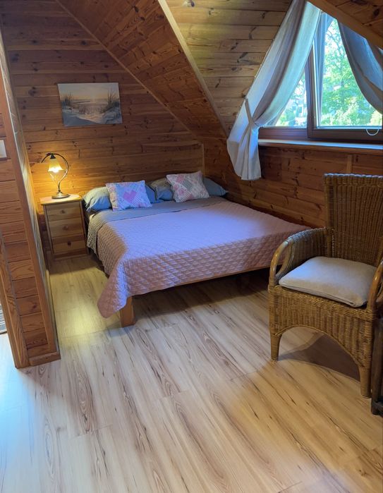 Promocje we wrześniu!!! Domek bliźniak, własny zamykany ogródek w obu częsciach domku, zadaszony taras, 150 m do plaży
