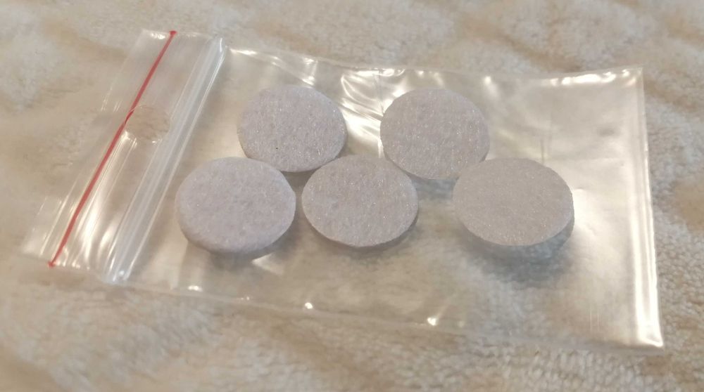 Filtr powietrza do nebulizatora, inhalatora (5 sztuk)