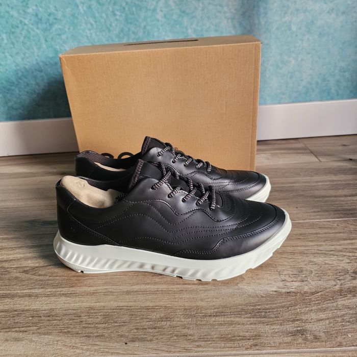 ECCO Ath-1ftr Skórzane Sneakersy Damskie Sportowe  41 26.5