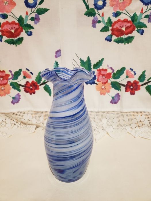 Чайний сервіз,майоліка,українська тематика.