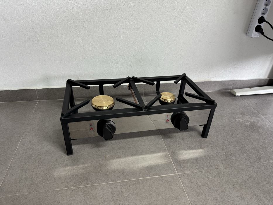 Trempe/ Fogão aranha 2 Queimadores 100-80 *NOVA*