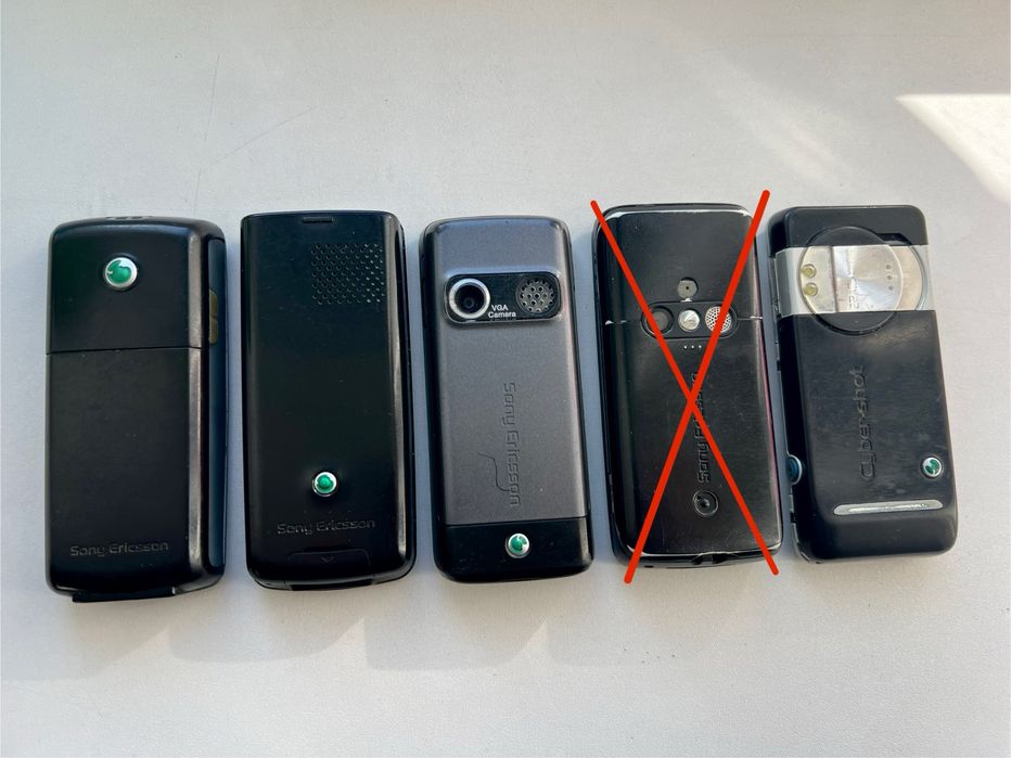 Sony Ericsson k800,k550,z520w200,k310,t290,j120 Nokia c5,6151 Samsung