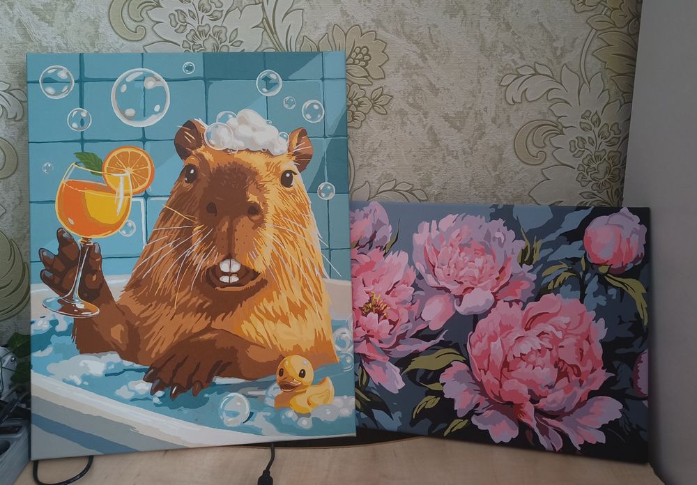 Готові картини по номерам