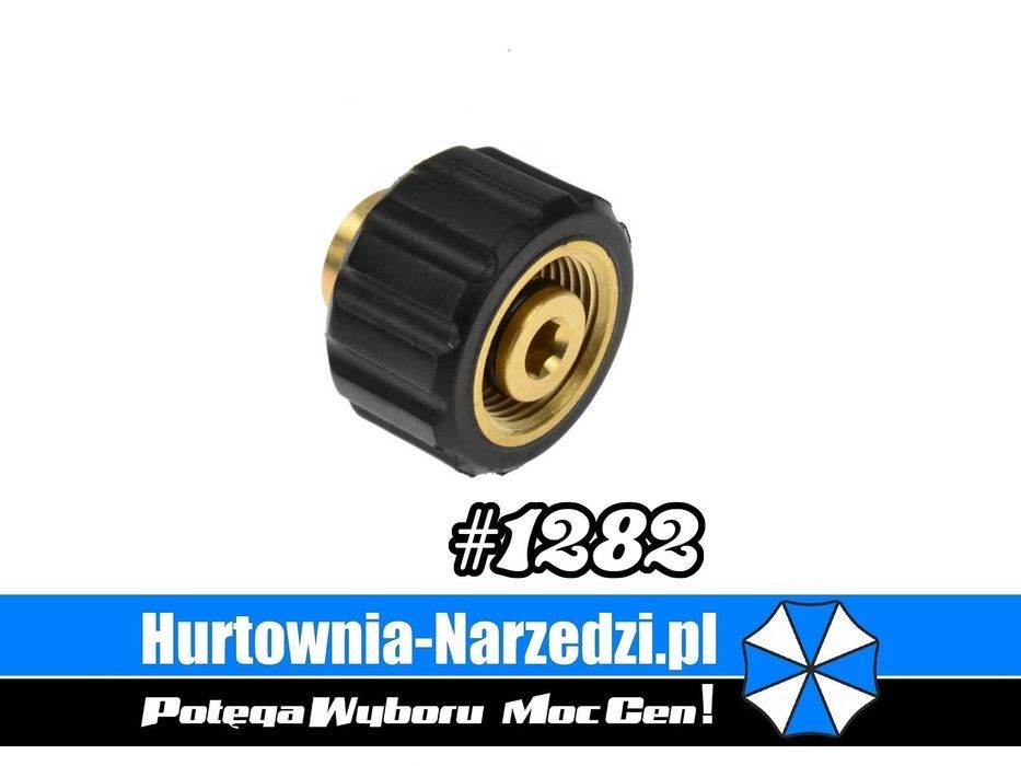 Redukcja do myjek KARCHER z M22 na Gwint 1/4” PRZEJŚCIÓWKA METALOWA