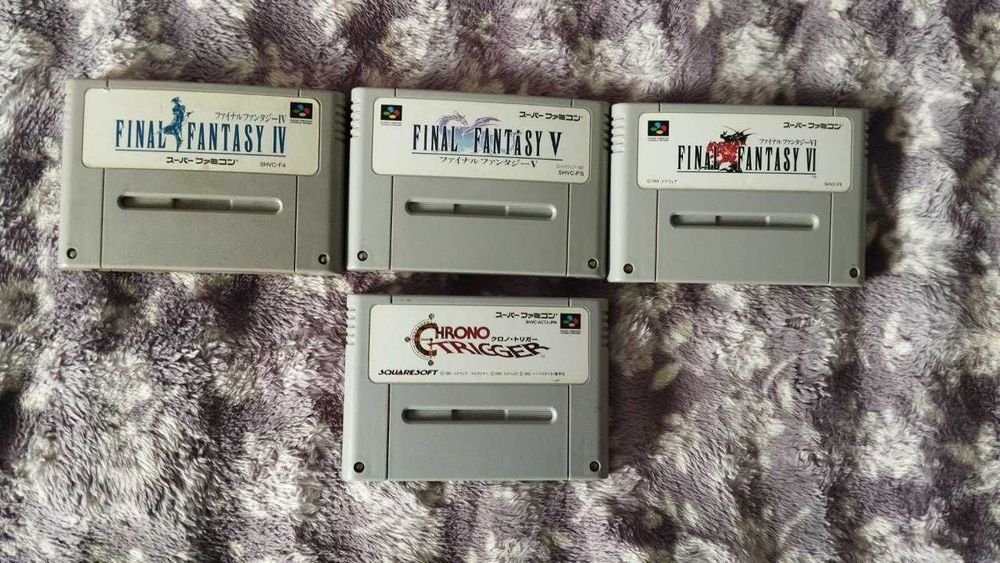 Final fantasy, chrono trigger snes, sfc