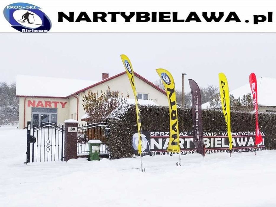 Narty biegowe, BC BACK COUNTRY buty, kije Alpina Asnes Fischer Salomon