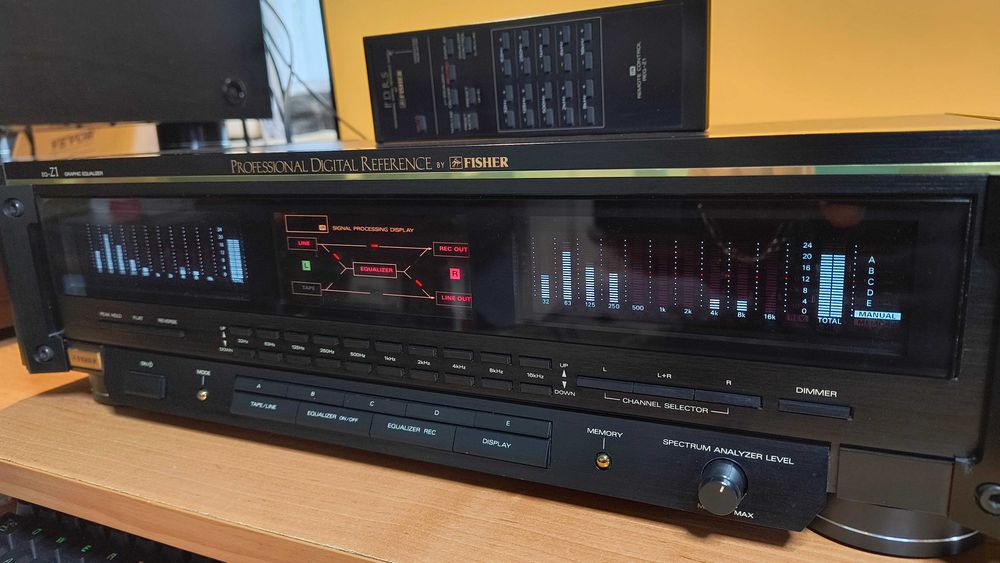 Korektor graficzny Fisher EQ Z1 Unikat pilot instrukcja