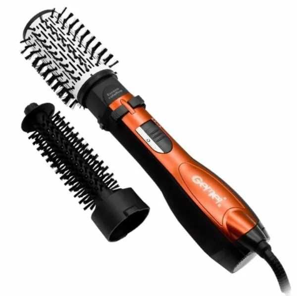Фен-щітка для волосся Gemei GM-4828 з обертовою насадкою