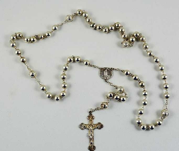 Crucifixo em Prata Portuguesa Antiga