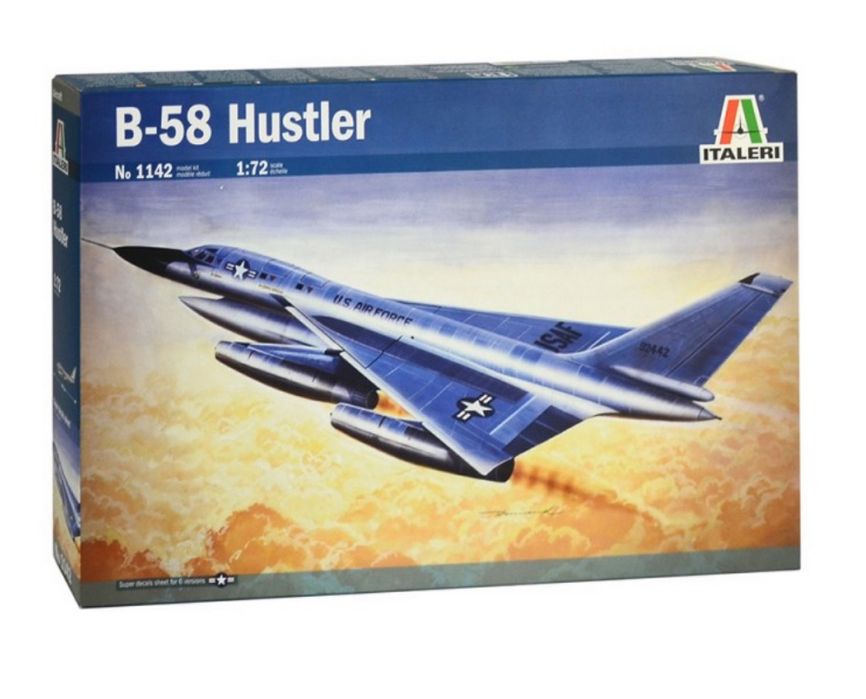 Model samolot B-58 Hustler, Italeri 1142