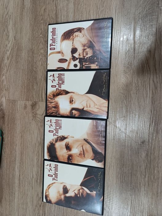 Colecção DVD o padrinho com extras