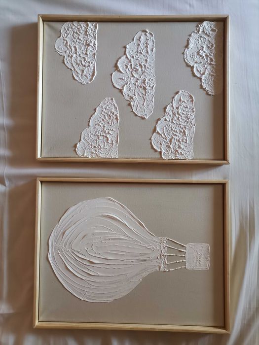 Telas com Textura / Gesso