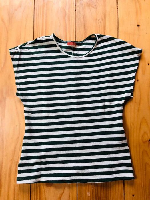 T-shirt w paski brazylijskiej marki Güle Güle, rozmiar L