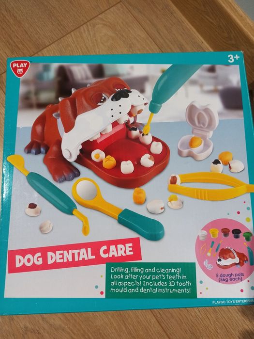 Zestaw do ciastoliny dentysta piesek