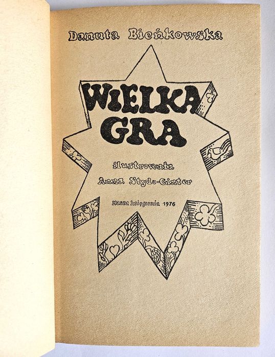 WIELKA GRA - Danuta Bieńkowska