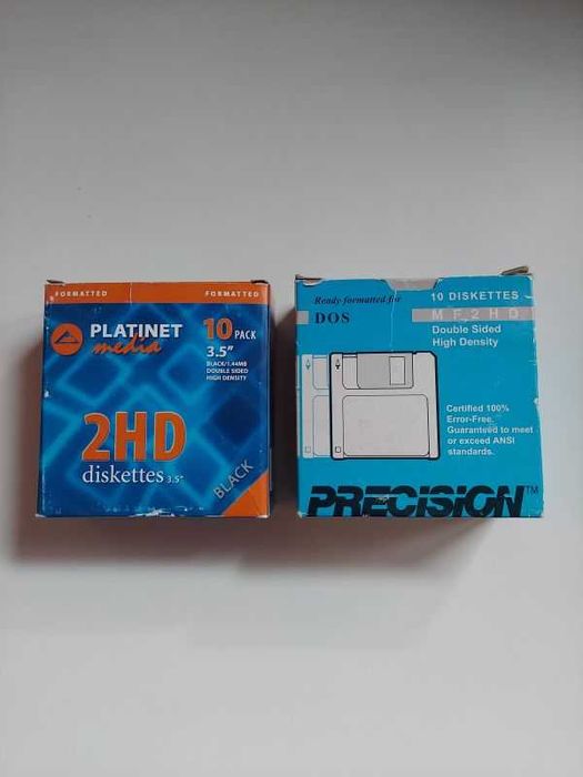 Nowe dyskietki  HD - 17 szt.