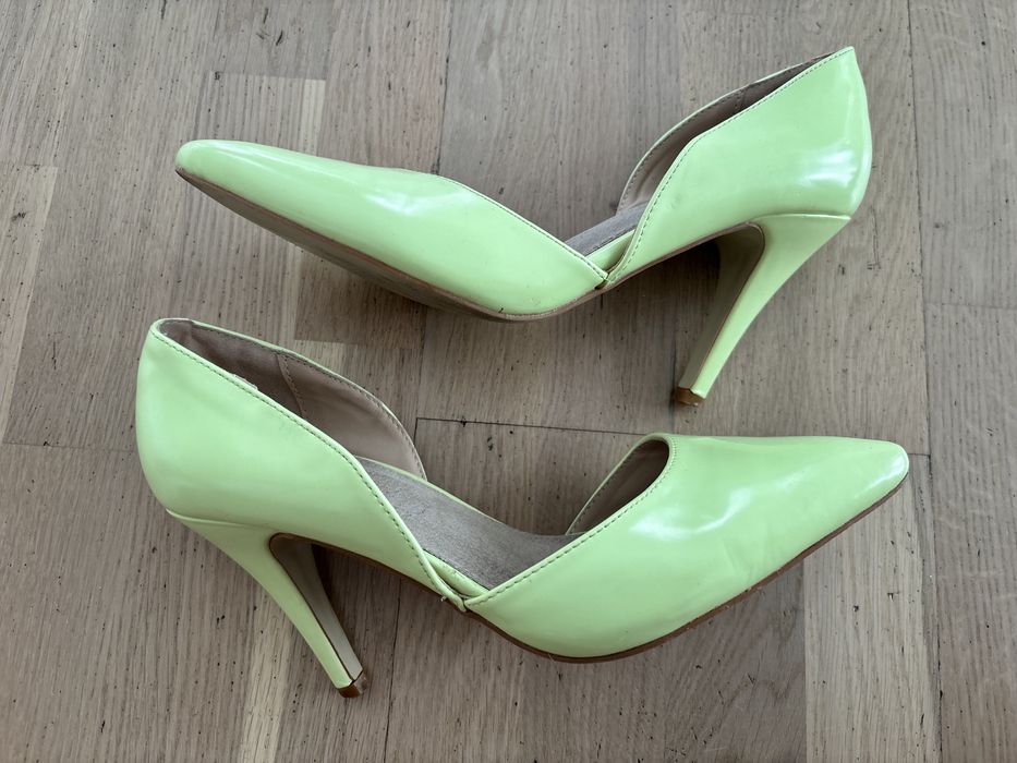 Szpilki buty na obcasie Vices neon 38