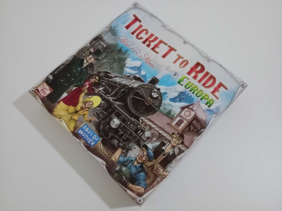 Ticket To Ride Europa - Jogo de Tabuleiro