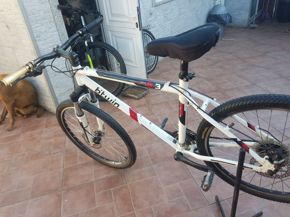 Bicicleta roda 26 rockrider travão de disco revisão feita