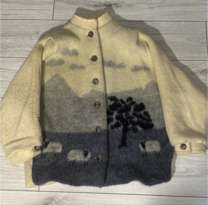 Вінтажна вовняна куртка / vintage jacket