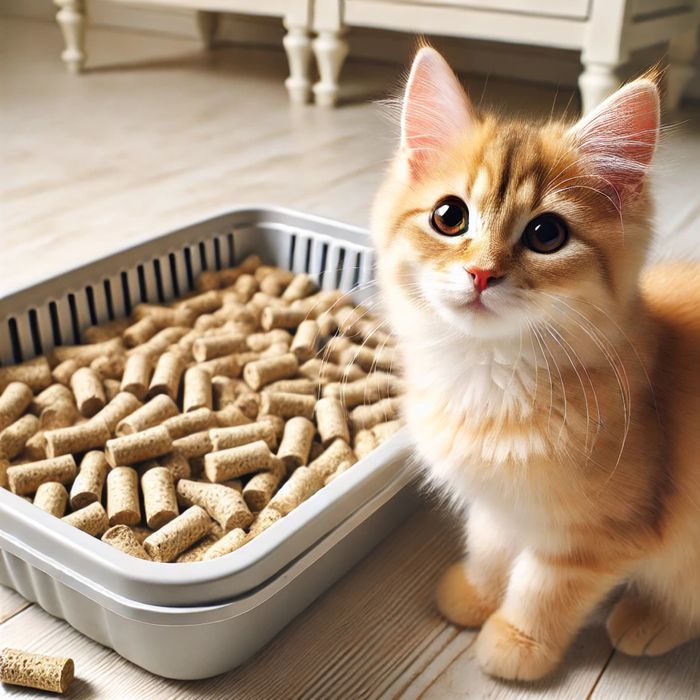 Наполнитель для кошачьего туалета. Древесный | 15 кг