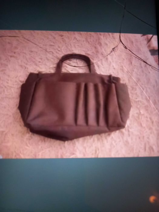 Класснючая дизайнерская сумка с меха