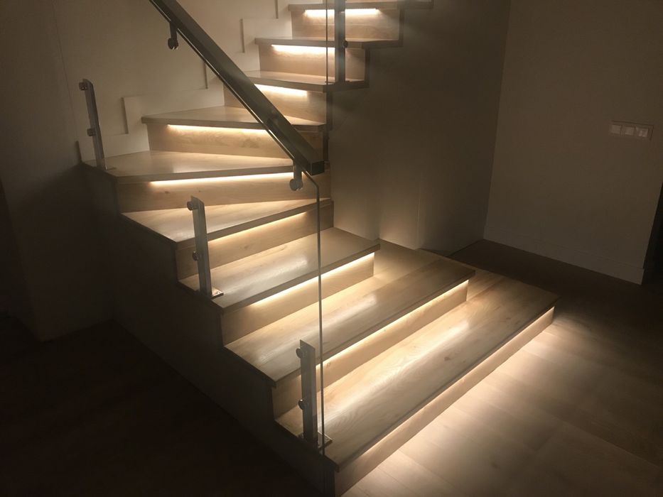 Автоматическая подсветка лестницы LED