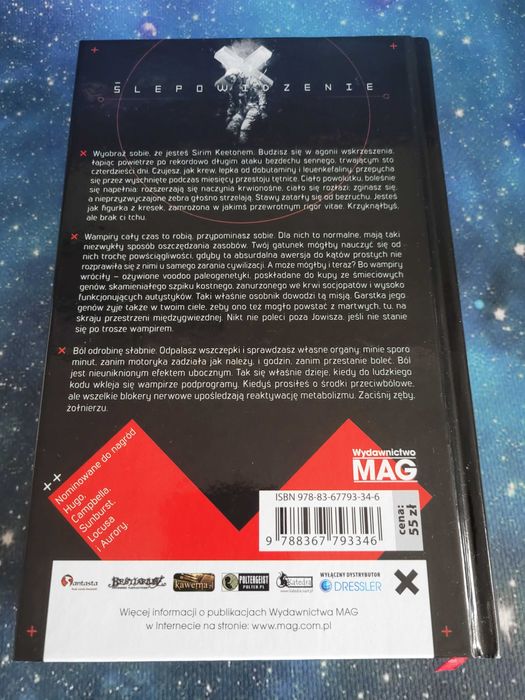 Peter Watts Ślepowidzenie