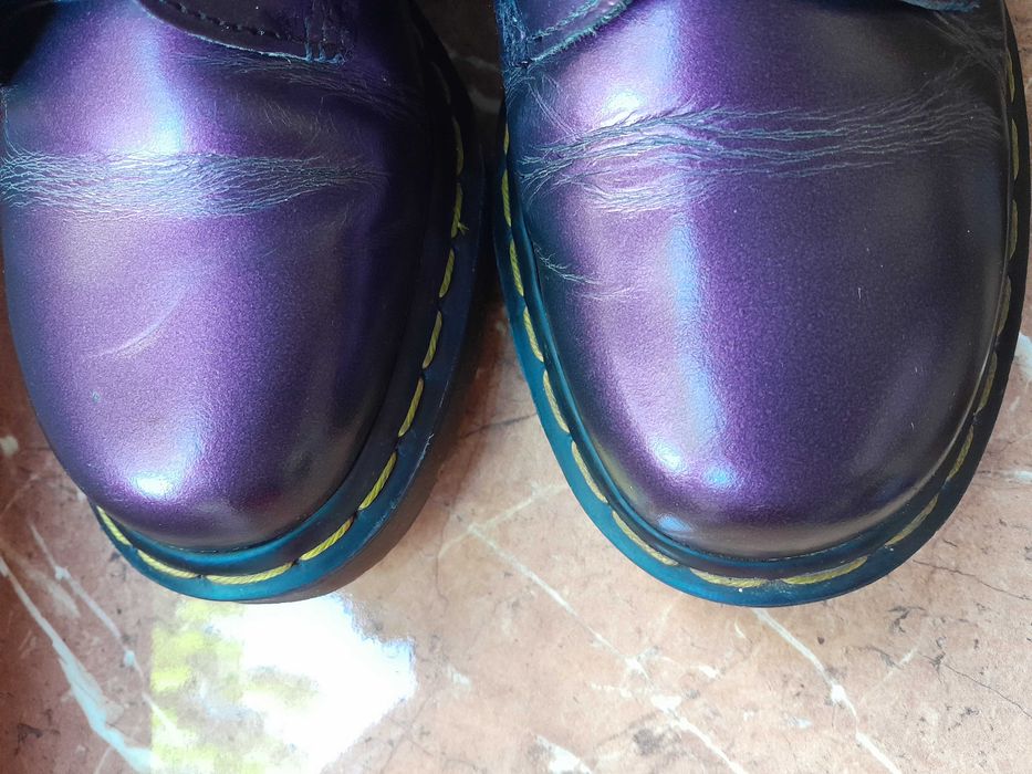 Dr. Martens 25 см шкіряні черевики, рокерские кожаные берцы мартенс готические ботинки мартинсы