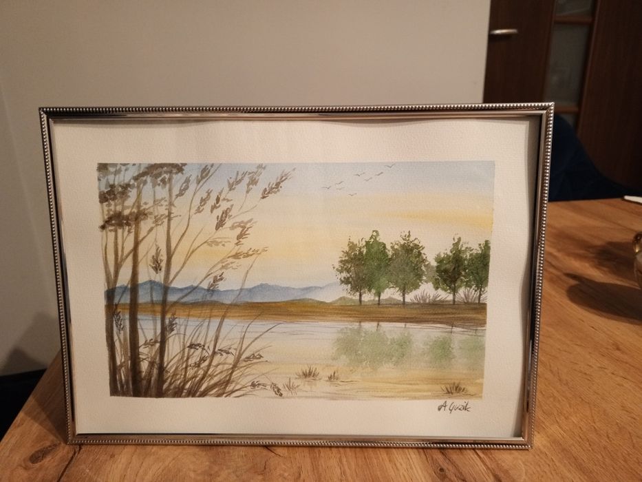 Akwarela mojego autorstwa