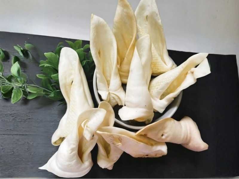 USZY BARANA suszone przekąska DLA PSA BARF - 10 sztuk