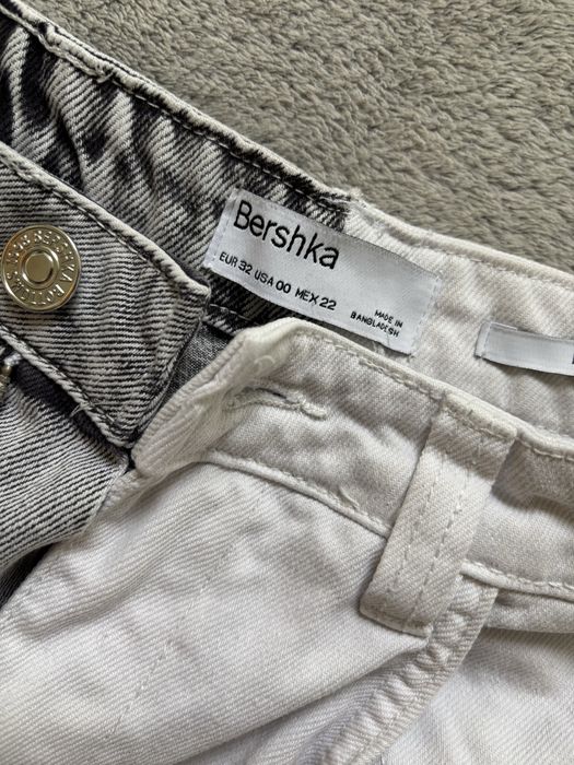 Spodnie Jeansy Bershka Mom fit r. 32