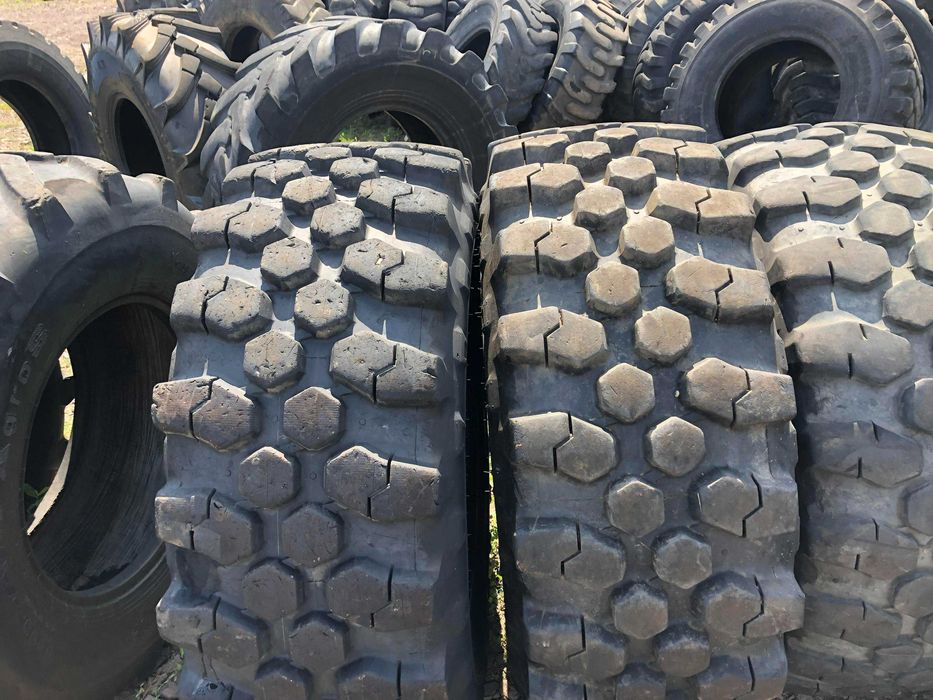 Opony Używane 460/70r24 Michelin BIBLOAD Radial 70% Bieżnika 17.5LR24