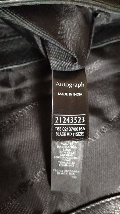 Сумка   кожанная Аutograph