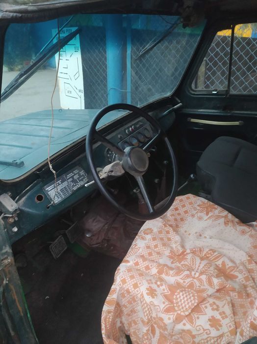 Уаз 469 на дисках мосты военные