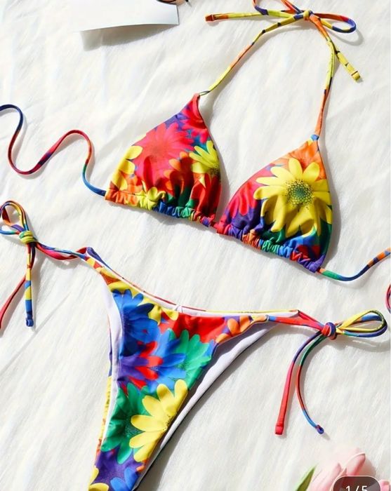 Bikini  florido tam: S