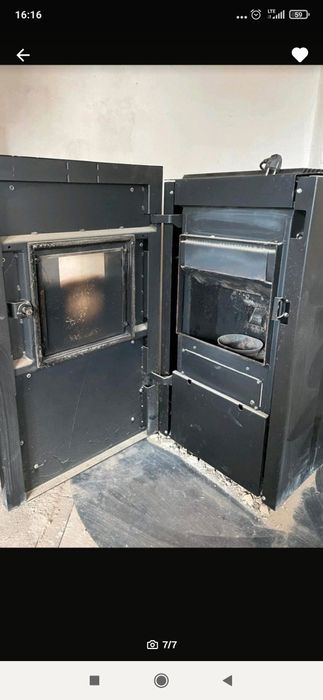 Piec kominek peletowy z płaszczem wodnym - 10kw - WODTKE niemiecki