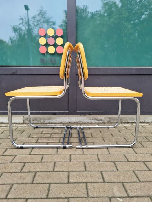 Włoskie krzesło Cesca,Marcel, Breuer,Bauhaus,Mid-Centry,vintage design