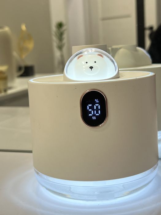 Нічник-зволожувач повітря Ведмежа-Космонавт